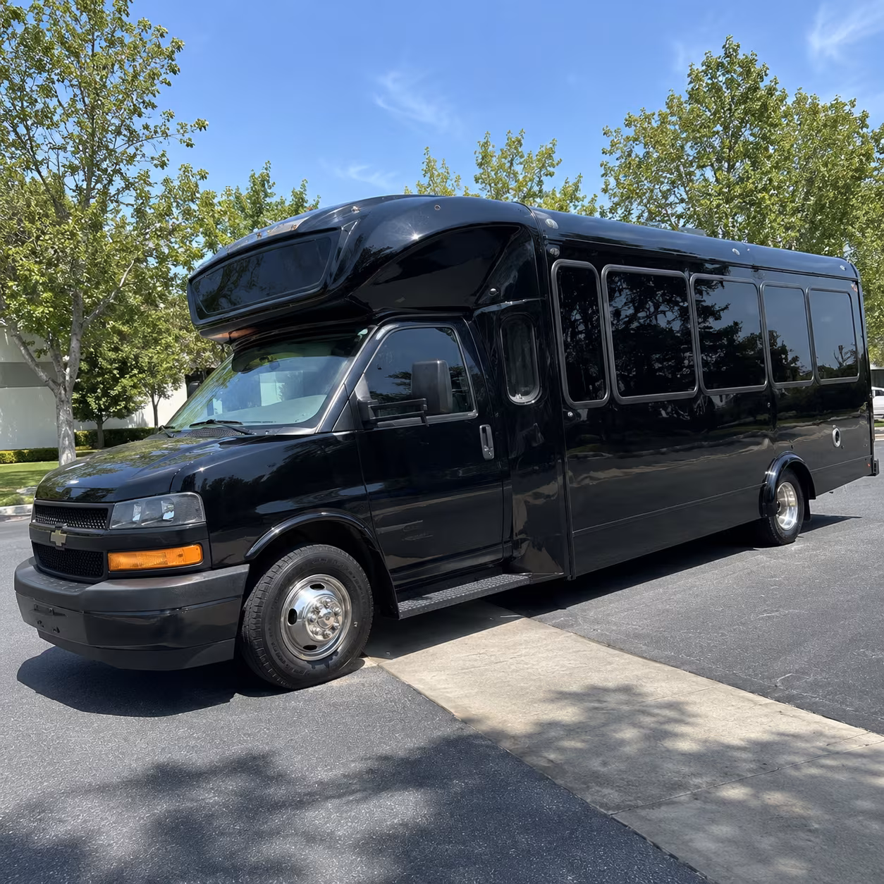 danbury 15 passenger party bus