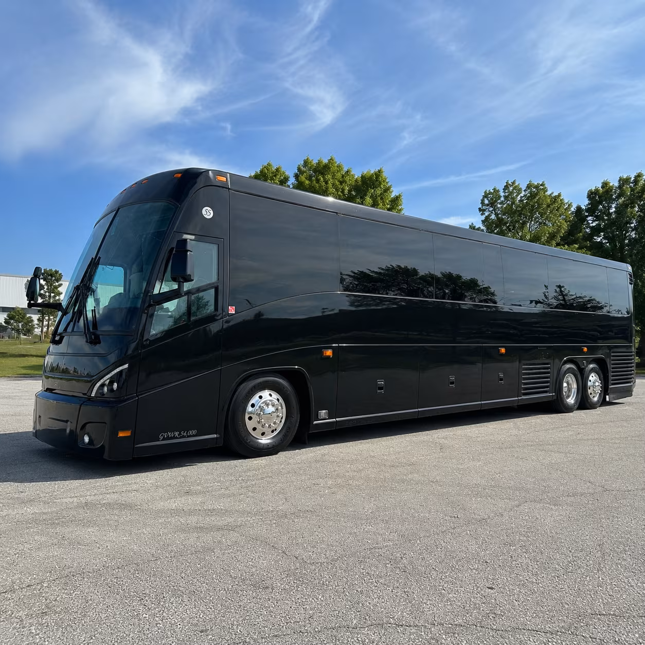 danbury 47 passenger charter bus