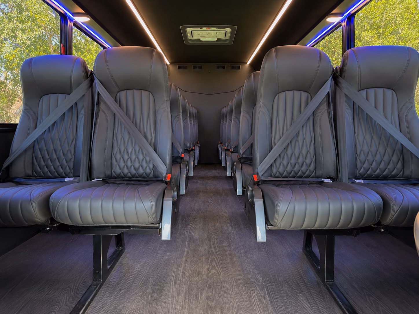 danbury airport transportation onboard seating