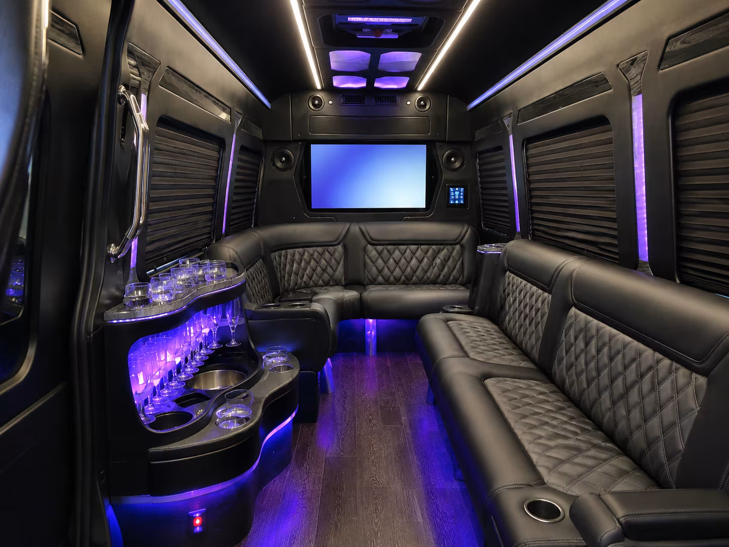 danbury bachelor bachelorette transportation onboard seating