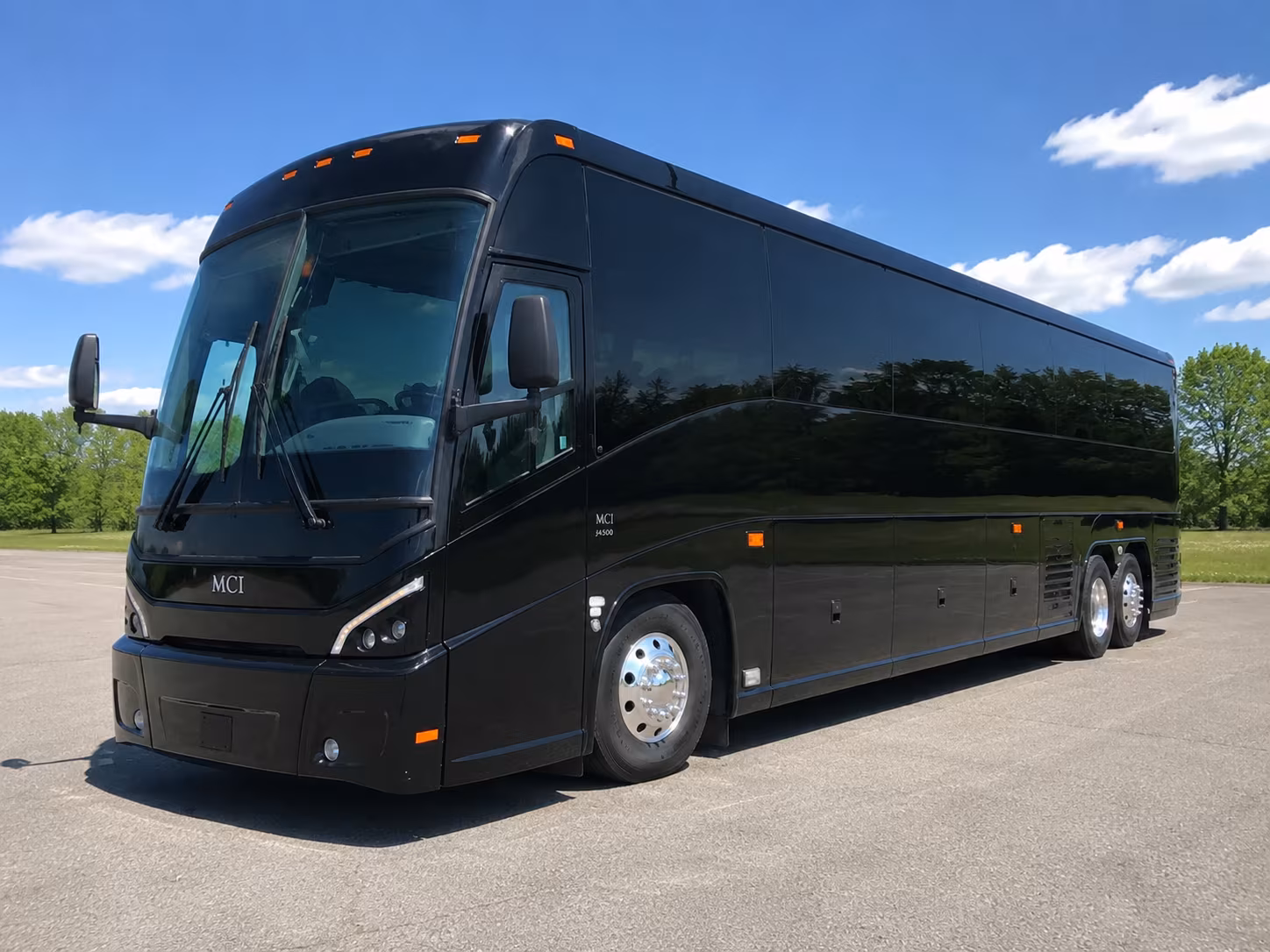 danbury long distance charter bus rental