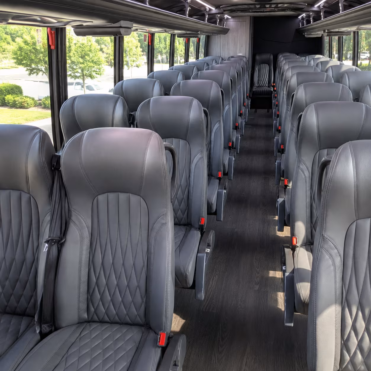 danbury sporting event transportation onboard seating
