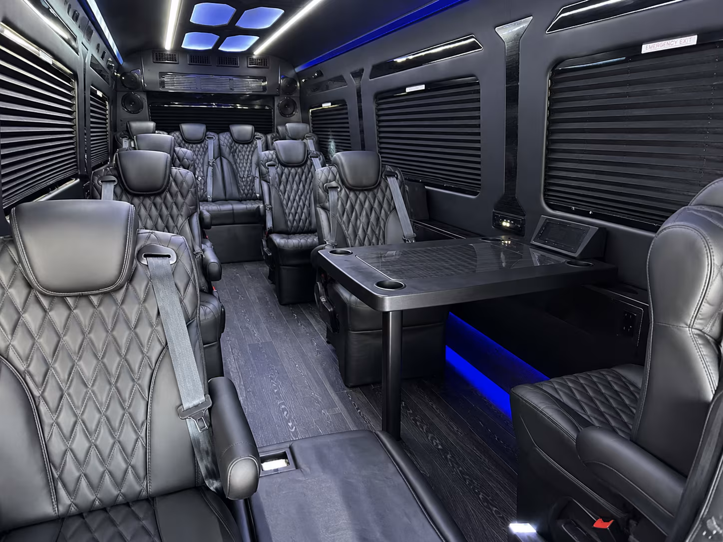 danbury sprinter van with driver interior