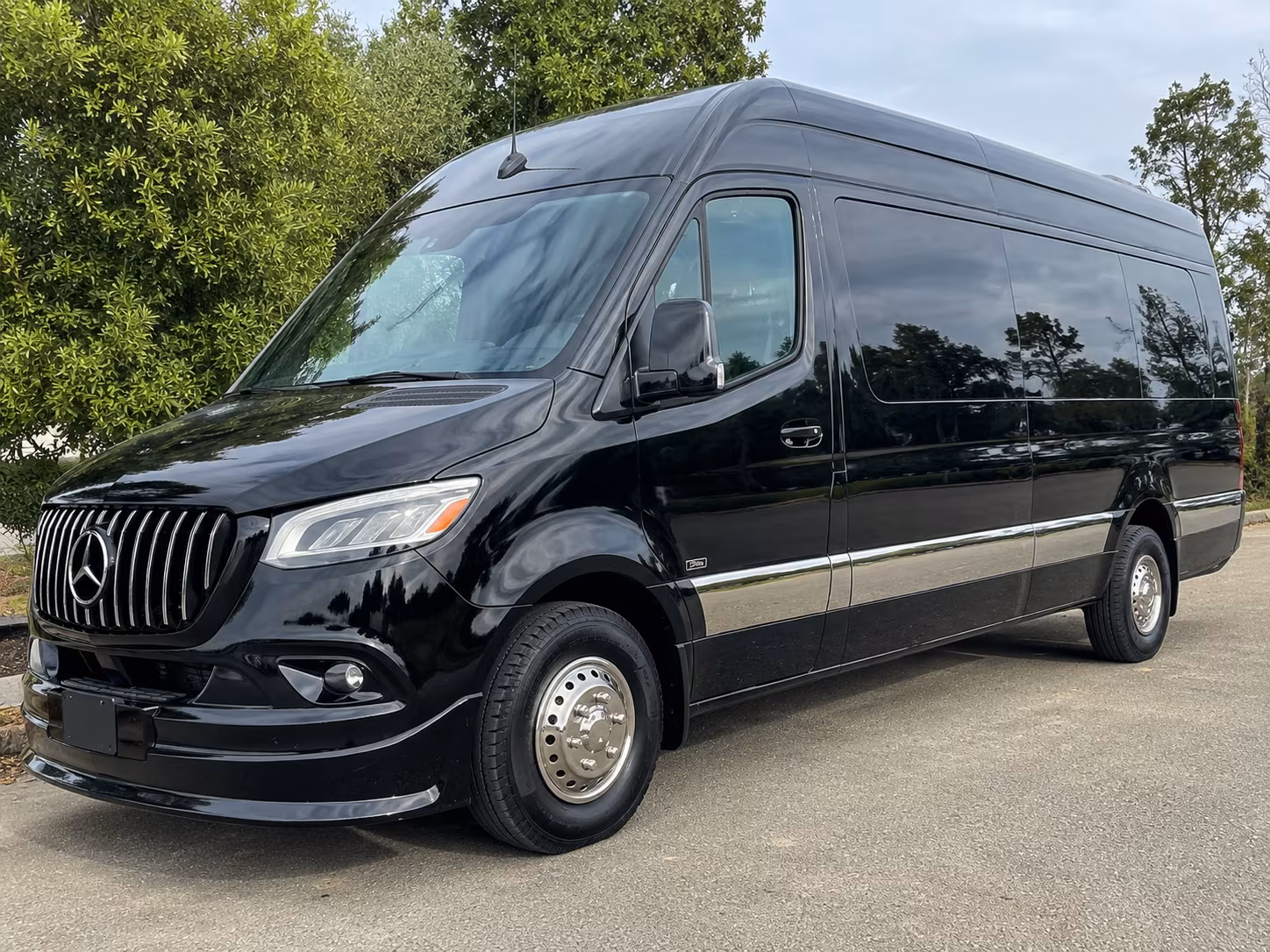 danbury sprinter van with driver
