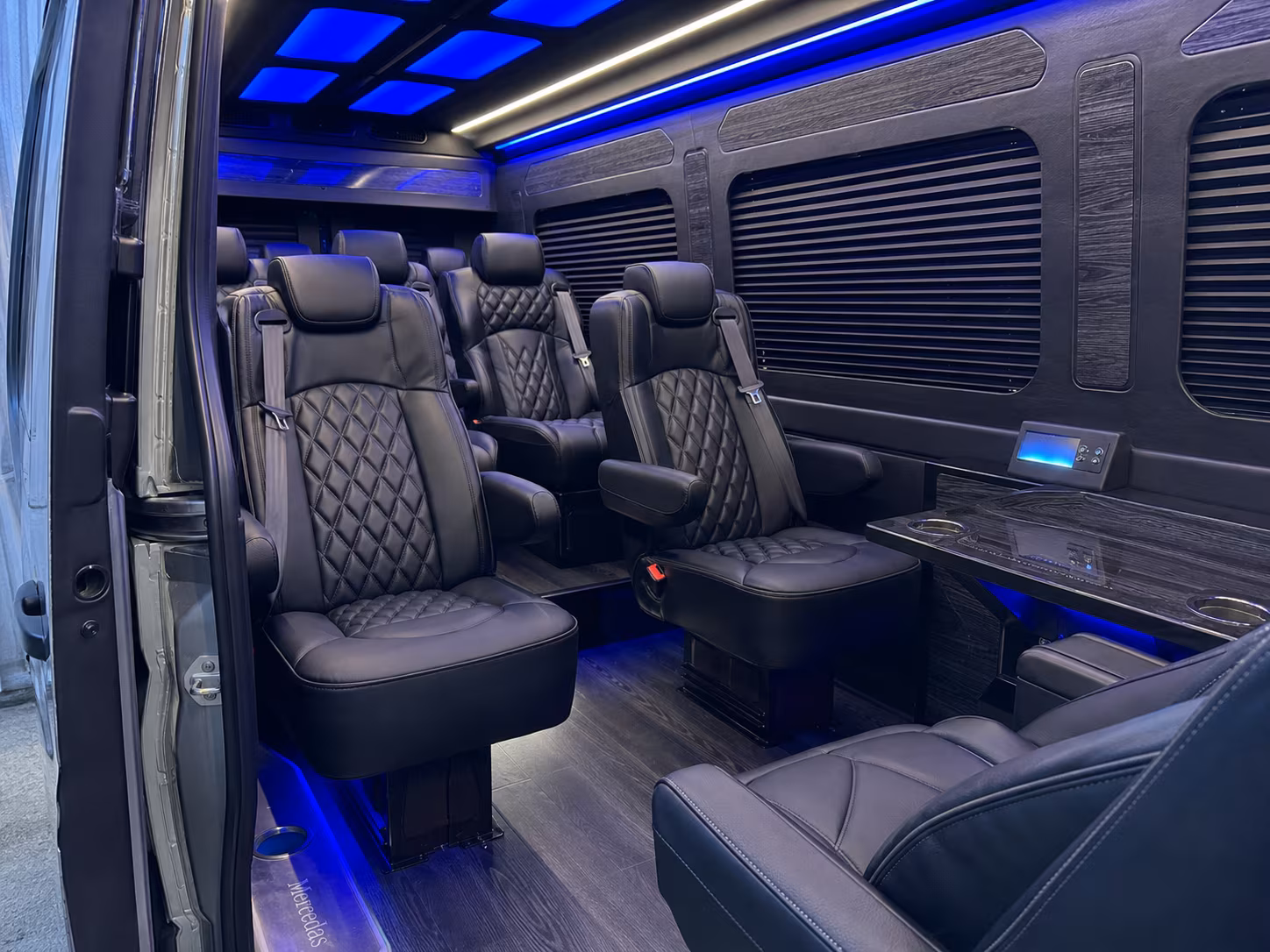 sprinter van transportation for groups and events across danbury